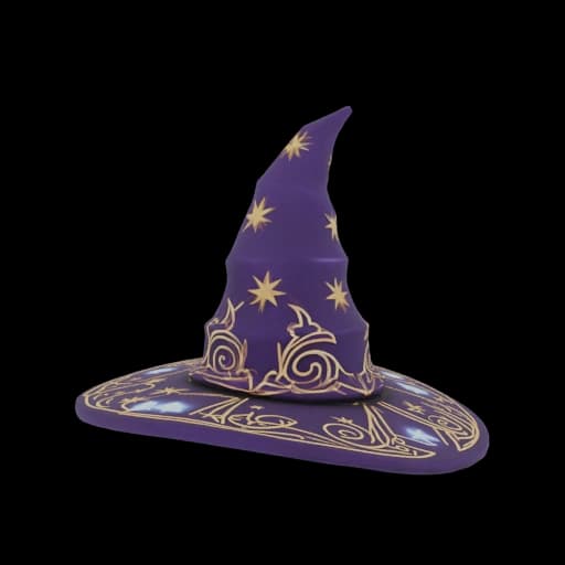 Ethereal Purple Wizard Hat - Roblox