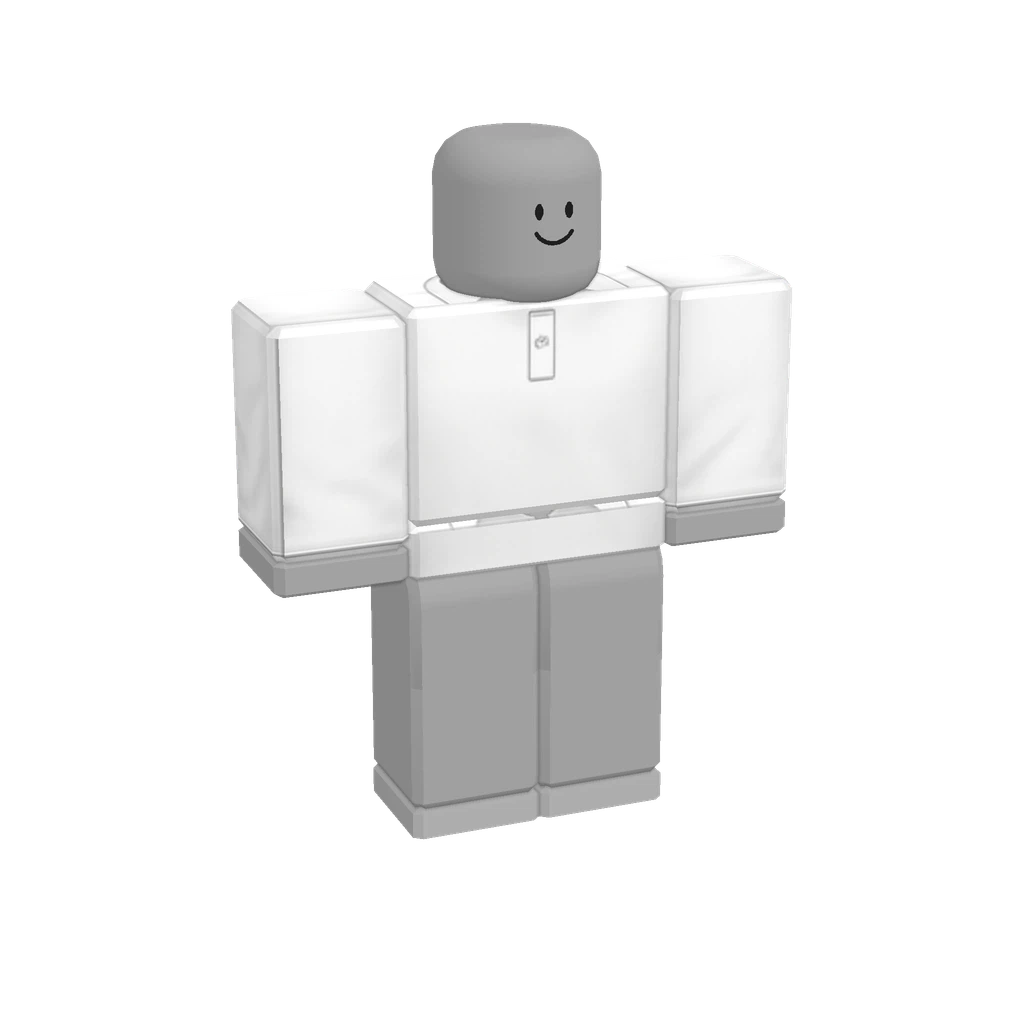 Elegant White Polo - Roblox Shirt Template